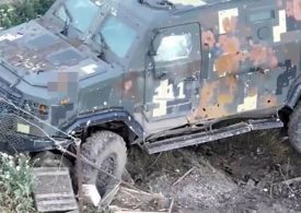 Putin’s troops ‘given orders to DECAPITATE Ukrainian soldiers’ as harrowing pic of severed head on Russian truck emerges