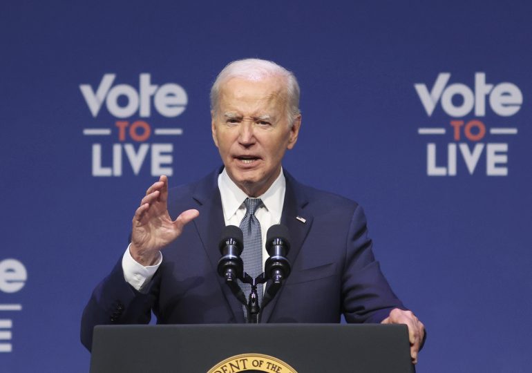 Biden Confronts Voter Disenchantment as He Courts Latino Voters at Las Vegas Conference