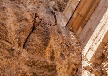 Mystery as France’s ‘Excalibur’ sword is STOLEN after being wedged in rock by legendary knight 1,300 years ago
