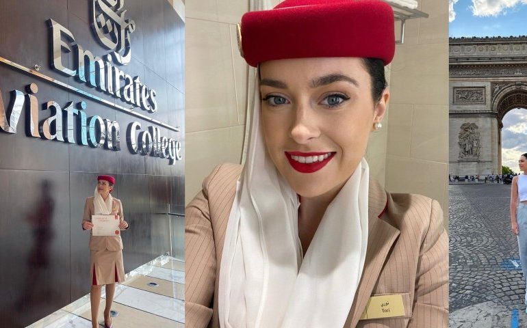 ‘Please help me’ begs flight attendant Tori Towey arrested for ‘attempted suicide’ in Dubai after ‘attack by husband’