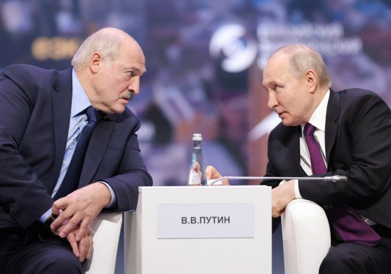 Putin’s pal ‘Europe’s last dictator’ Lukashenko falls ill & loses consciousness at summit with Vlad & Xi, reports claim 