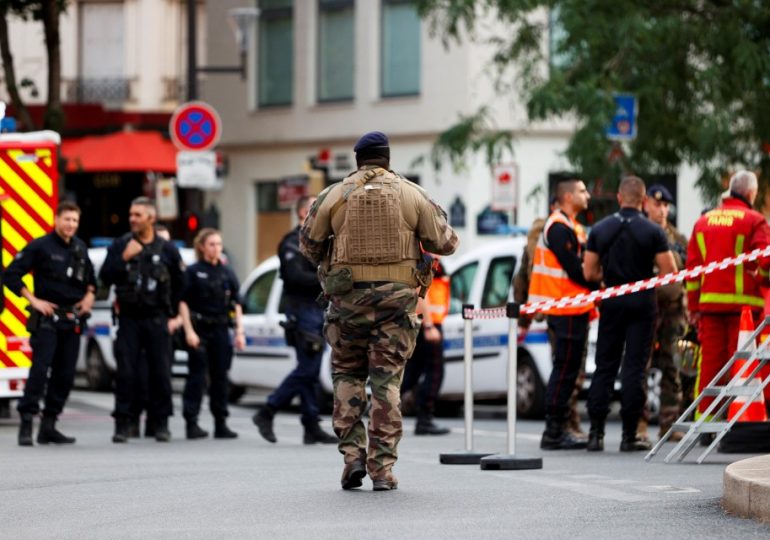 Car smashed into Paris cafe killing one & critically injuring two others before driver fled scene