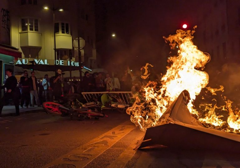 France deploys extra 30,000 cops including armed units amid election riot fears after Macron activist has jaw broken