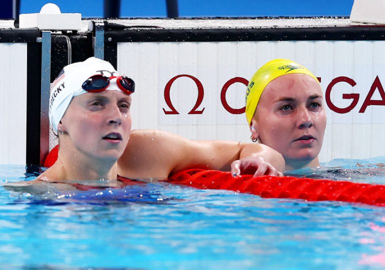 ‘It’s Good Fun.’ The Team USA-Australia Swimming Rivalry Is Alive and Well at the Paris Olympics