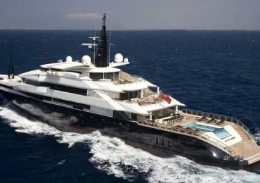 Abandoned £100m megayacht ‘seized from Putin pal’ finally sold to mystery buyer after 2 years… but for fraction of price