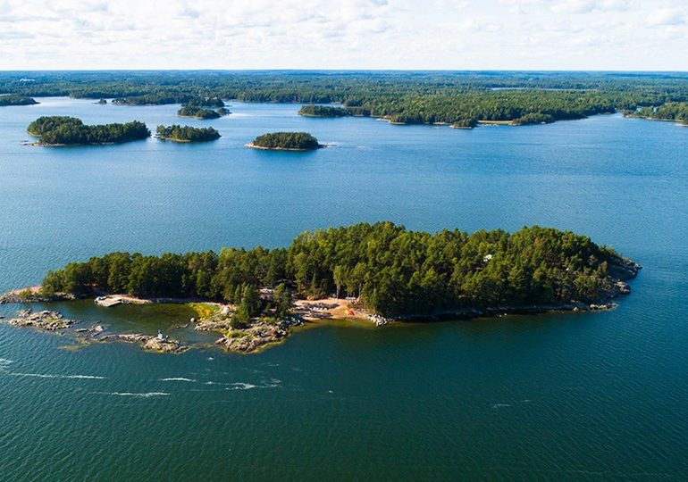 Female-only remote paradise dubbed ‘SuperShe Island’ with seven plush cabins goes on sale for as much as a London semi