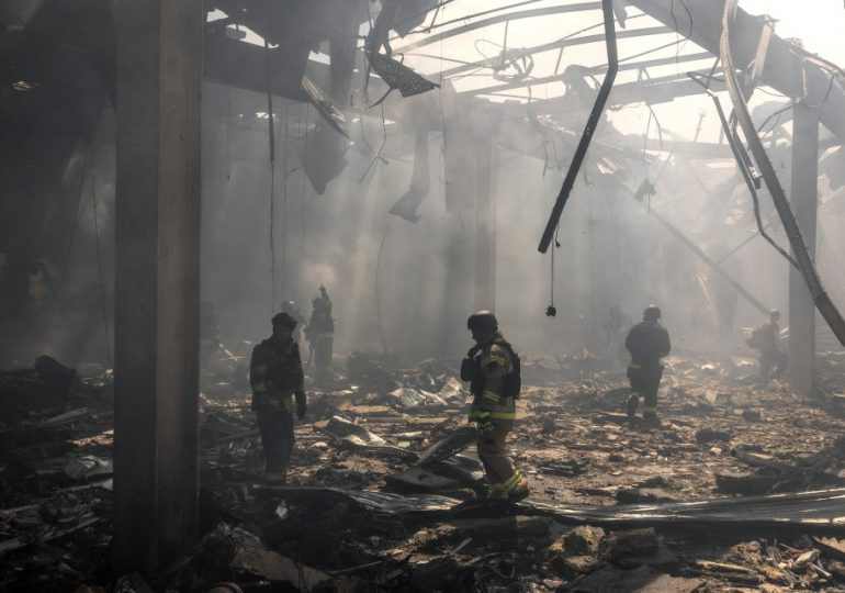 At least 11 dead in Russian strike on Ukrainian supermarket as vicious Putin launches ‘terror strike’ against civilians