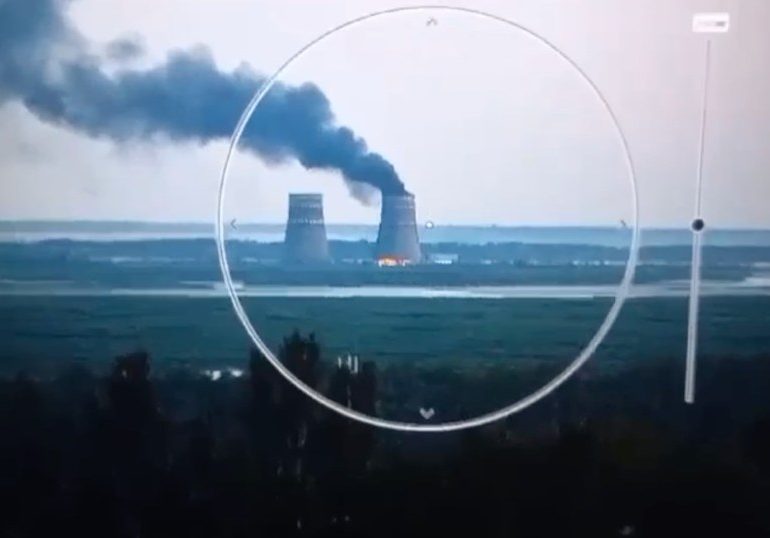 Russian forces ‘set fire to Europe’s biggest nuclear plant’, warns Zelensky as fighting rages on in Kursk