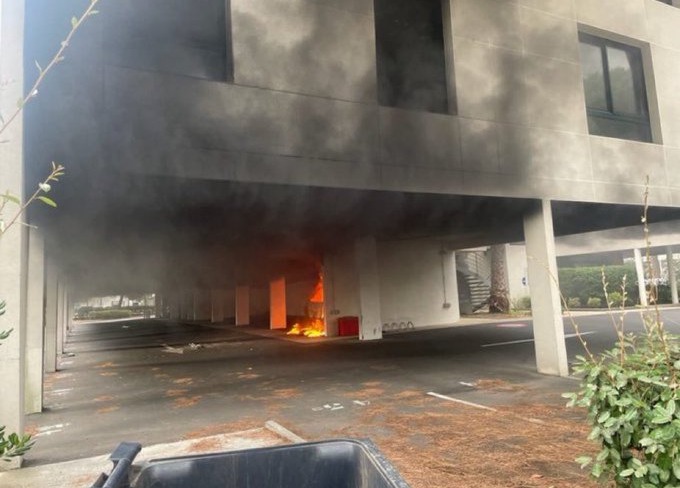 Cops launch ‘terror probe’ as explosions rip through synagogue in French hols hotspot injuring police officer