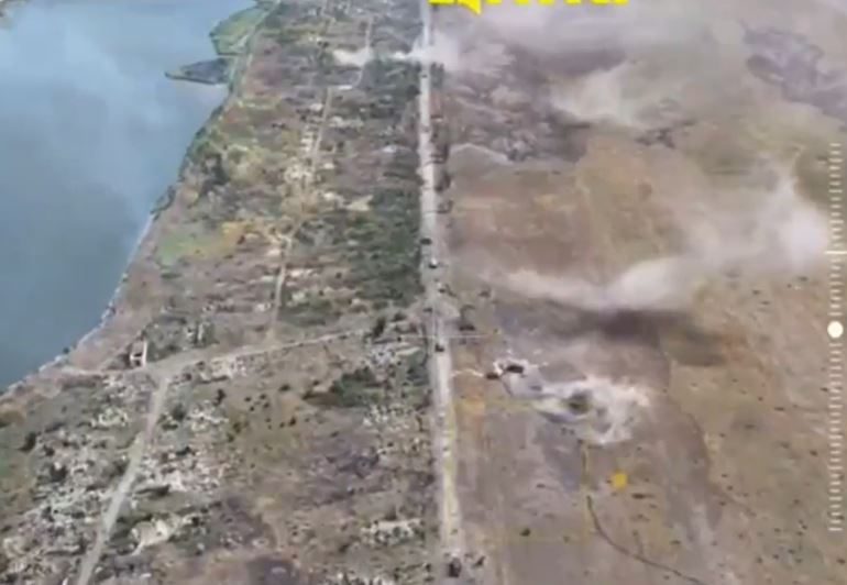 Moment desperate Russian suicide counterattack is CRUSHED as 17 Putin tanks launch blitz…but only 4 make it back alive