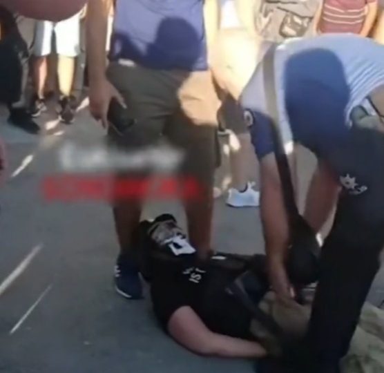 Seven injured after ‘Nazi’ knifeman livestreams bloody rampage near Turkey mosque in skeleton mask & stab-proof vest