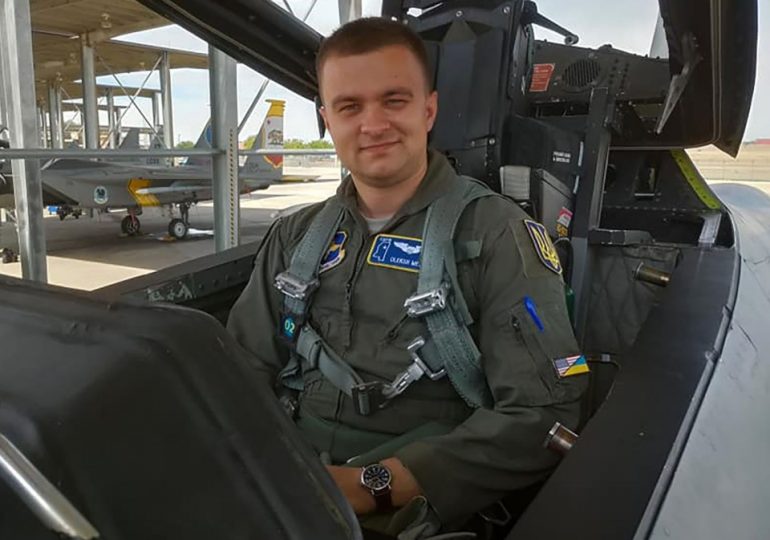 First Ukrainian F-16 top gun is ‘killed in war’ as fighter pilot codenamed Moonfish ‘dies in Russian strike on base’