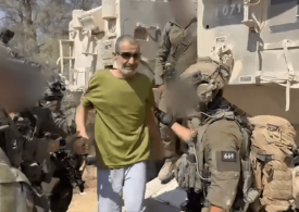 IDF bodycam footage shows moment hostage was rescued from Gaza tunnel after 326 days in Hamas captivity