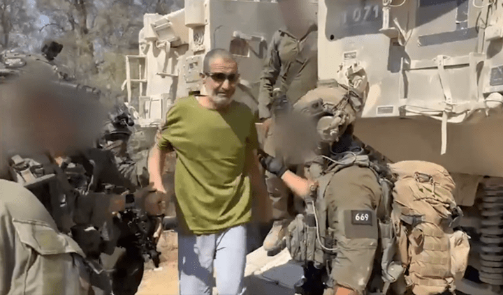 IDF bodycam footage shows moment hostage was rescued from Gaza tunnel after 326 days in Hamas captivity