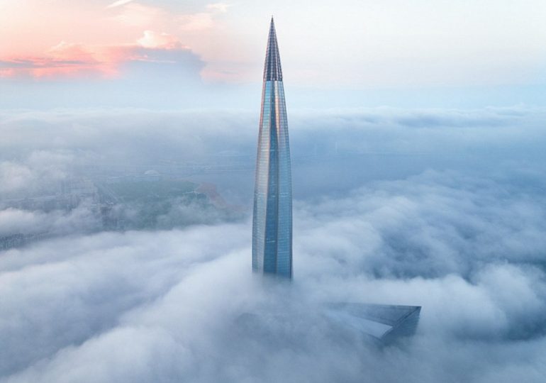 Incredible pics show Europe’s tallest skyscraper built in the middle of nowhere…and you’ve probably NEVER heard of it