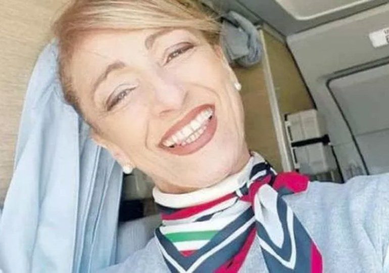 Mum-of-three air hostess, 57, drops dead in front of passengers after she ‘felt unwell but wanted to fly home to kids’