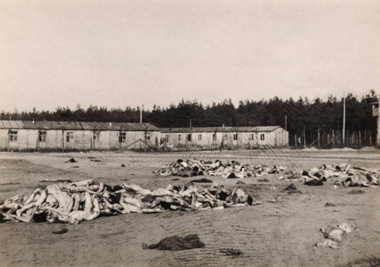 I saw grave the size of football pitch stacked with bodies 8ft high, says Brit who discovered horrific German death camp