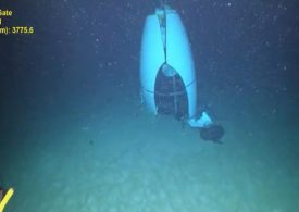 Doomed Titan submarine malfunctioned just before fatal Titanic dive, OceanGate director admits as new vid shows wreckage