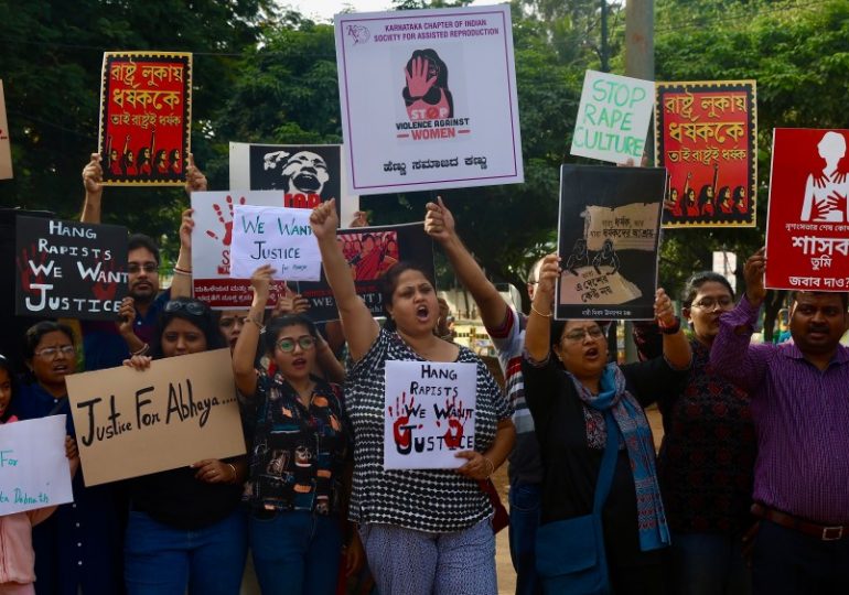 Outrage after girl, seven, gang-raped by 2 boys, aged seven & eight who lured her away in latest attack to rock India