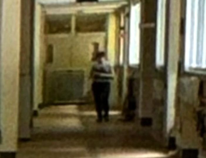 ‘Ghost’ pictured stalking halls of abandoned Japanese school left to rot after devastating Fukushima earthquake