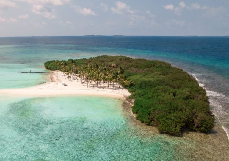 Remote private island in Maldives up for sale with 5-bedroom villa, infinity pool & gym… but it costs cool £33.7million