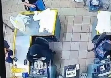 Shock moment shopper with ‘Hezbollah pager’ is blasted by Israeli bomb hidden in gadget sending shop assistant fleeing