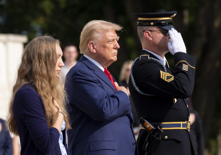 Trump Issues Statement From Gold Star Families Defending Arlington Cemetery Visit and Calling Out Harris