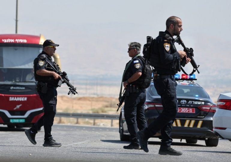 Three Israelis shot dead at key border crossing after gunman leapt from truck & opened fire in horror ambush