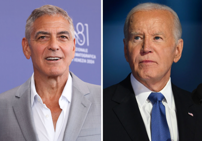 George Clooney Addresses Biden Dropping Out After His Op-Ed Called for a New Nominee