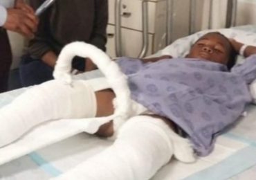 Farmer, 70, ‘mows down boy, 6, for stealing an ORANGE’ breaking both his legs in front of screaming mum in South Africa