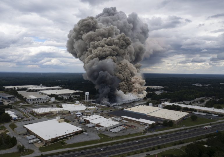 Over 90,000 Georgia Residents Taking Shelter After Chemical Fire