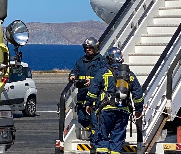 EasyJet panic as ‘bag of vapes’ explodes on London-bound flight – before fleeing passenger is ‘hurt on evacuation slide’