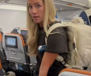 Watch moment passenger confronts woman for ‘stealing’ his iPhone charger on flight – but who is really in the wrong?