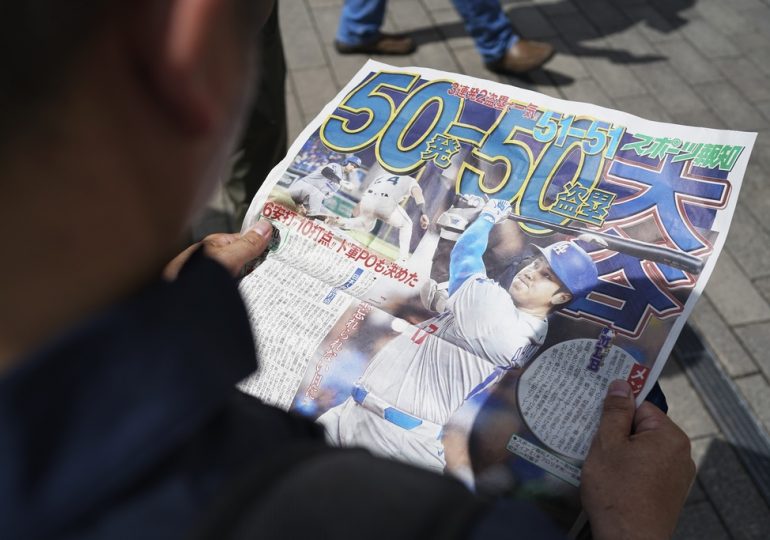 Japan Celebrates Shohei Ohtani Making History in the MLB With 50-50 Record