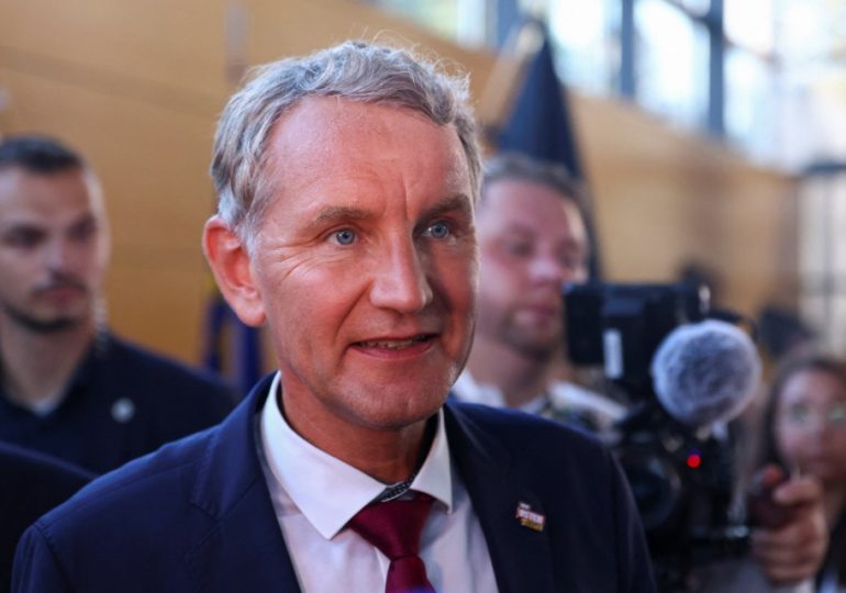 German hard-right party AFD wins first state election since World War Two as controversial leader vows ‘we need change’