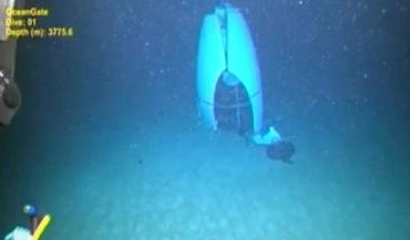 First pic of doomed Titan sub on ocean floor after implosion as tragic last message from crew is revealed