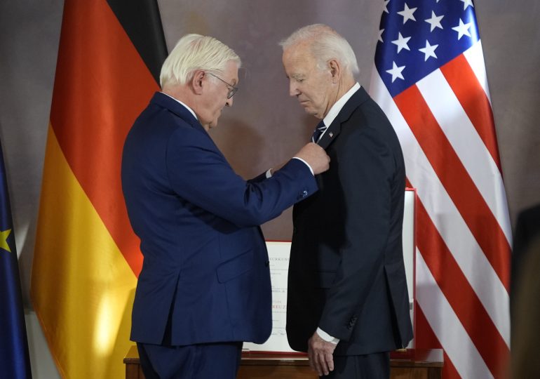 Germany Honors Biden for His Contribution to Trans-Atlantic Ties as the U.S. Election Looms