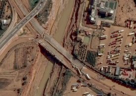 New aerial pics show apocalyptic destruction from flooding in Spain as army deployed to worst-hit areas after 158 killed