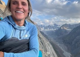 Top Brit climber who went missing on 23,000ft mountain with her American pal breaks silence after rescue from snowstorm