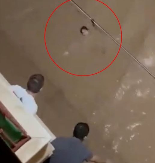 Horror moment woman is swept away by torrential rain in Spain in one of country’s worst natural disasters