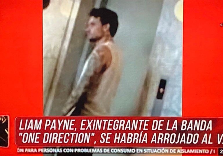 ‘Final photo’ of Liam Payne shows him returning to hotel room as he ‘acted erratically’ in lobby before balcony fall