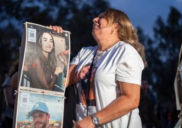 Heartbroken families gather at Nova festival site to pay tribute to loved ones massacred by Hamas on Oct 7 anniversary