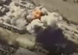 Watch terrifying moment Ukrainian jets launch British-French cruise missiles at Russian troops outside ‘key’ city