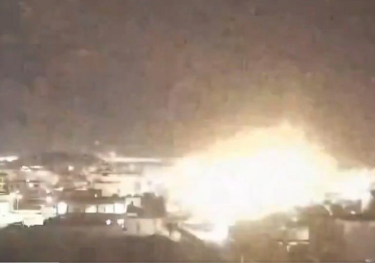 Moment Turkish bombers blitz Kurdish targets in Iraq & Syria after male & female terrorists kill 5 in defence HQ rampage