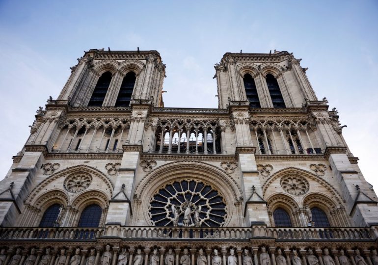 First look inside Notre Dame as landmark rises from the ashes 5yrs after 860yr-old cathedral was gutted by an inferno