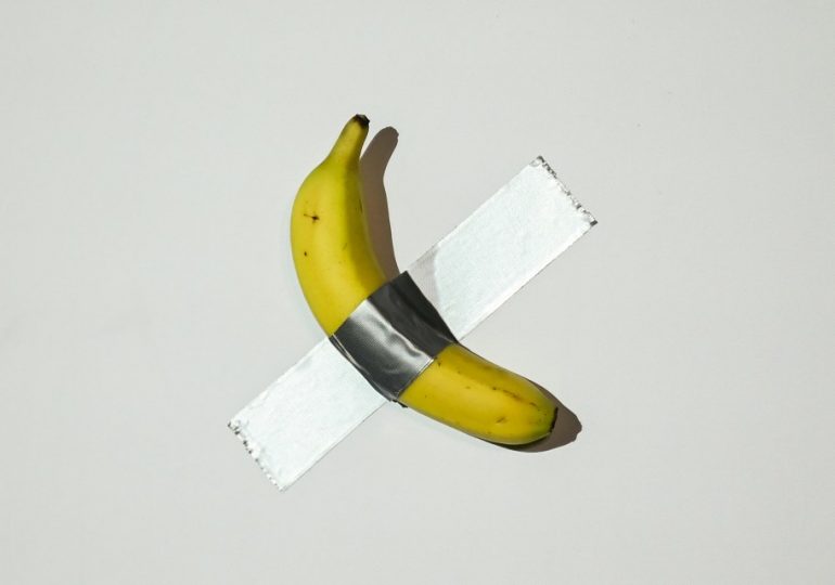 Half-blind grocer who sold 28p banana that became £5m art sensation DEVASTATED he didn’t get a slice & says ‘I’m poor’