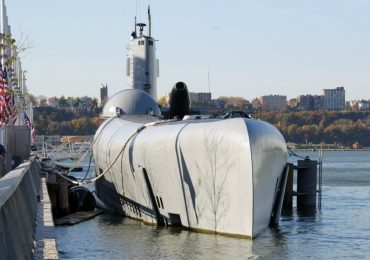 Fishermen hunting for halibut accidentally catch US nuclear submarine instead after 7,800ton USS Virginia snagged in net