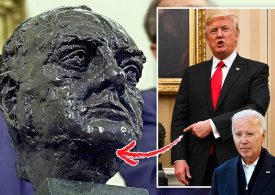 Donald Trump will return bronze bust of Winston Churchill to the White House after it was removed by Joe Biden