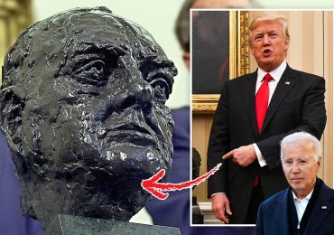 Donald Trump will return bronze bust of Winston Churchill to the White House after it was removed by Joe Biden