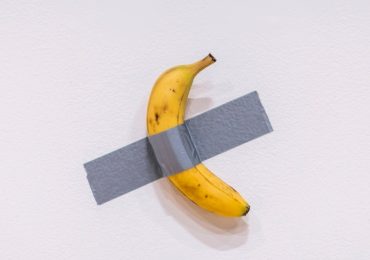 Eccentric crypto tycoon forks out $6MILLION for bizarre ‘artwork’ of banana taped to wall…but won’t even get the banana